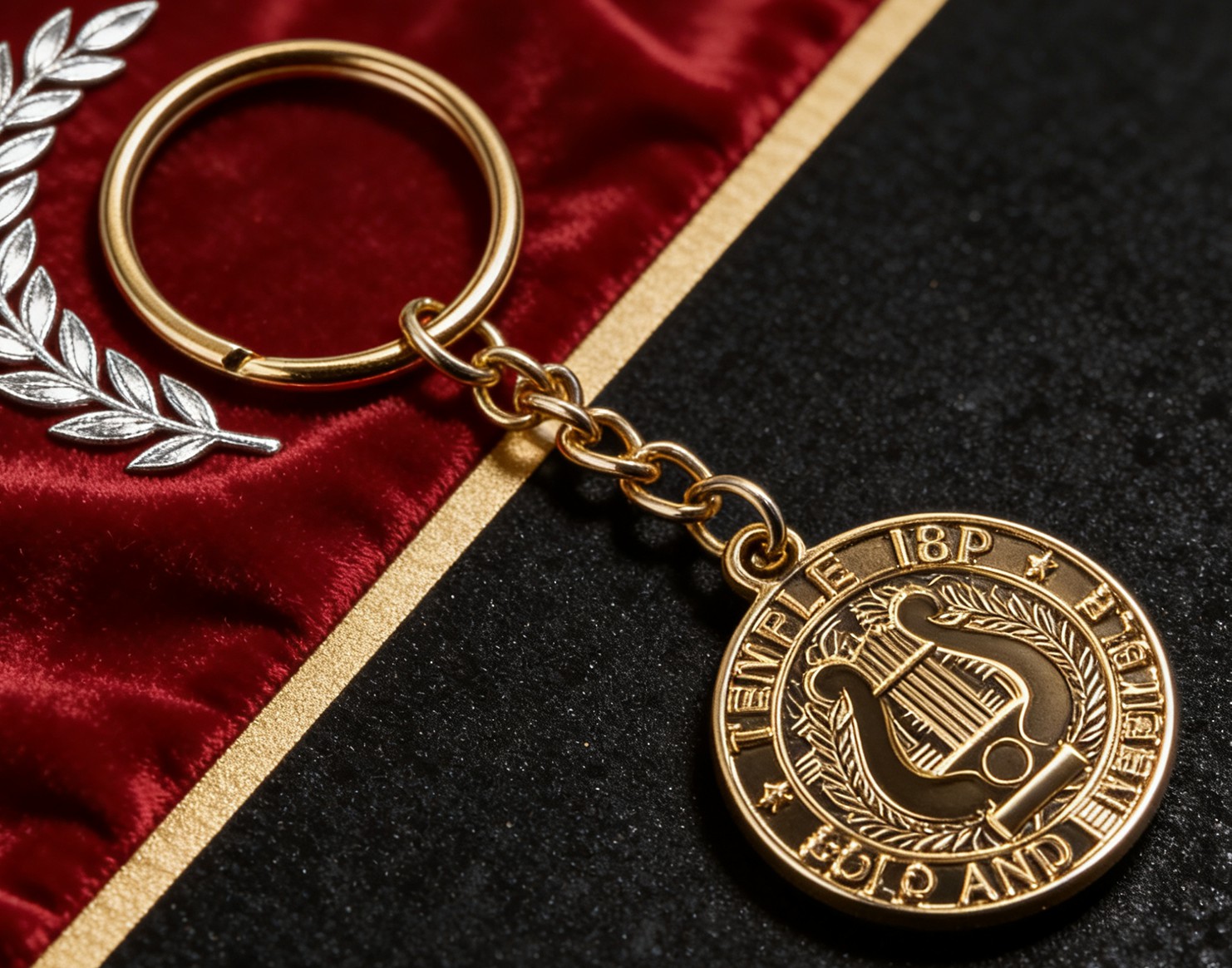 Custom Mental Enamel Keychain